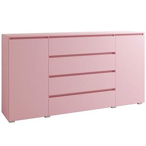 Komoda 4s2d Cosmo C06 Ružová vyobraziť