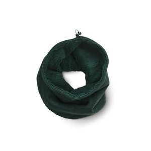Kruhový šál z pleteného flísu, zelený vyobraziť