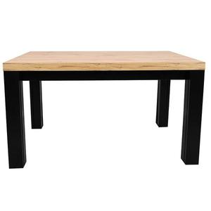 Stôl ST-63 160x90+4x50 wotan/čierna vyobraziť