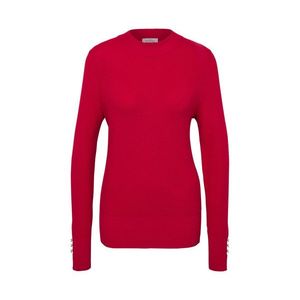 Pulóver z jemného úpletu, červený vyobraziť