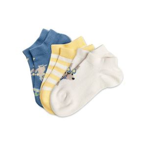 Detské krátke ponožky, 3 páry, kengura vyobraziť