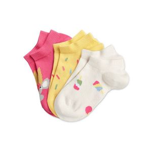 Detské krátke ponožky, 3 páry, zmrzlina vyobraziť