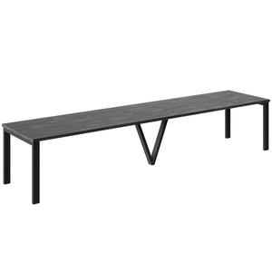 Rozkladací stôl 130-405 cm Titan čierny betón vyobraziť