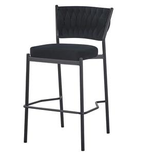 Barová Stolička Glamour 12514 čierna vyobraziť