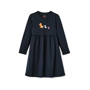 Detské džersejové šaty, modré vyobraziť