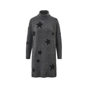 Pletené šaty s rolákovým golierom vyobraziť