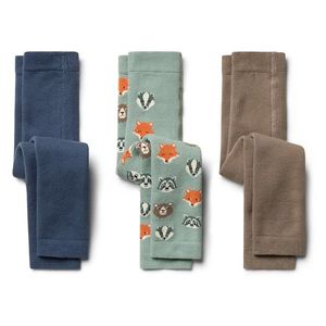 Detské termolegínsy, 3 ks, lesné zvieratká vyobraziť