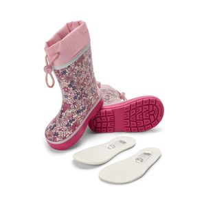 Detské gumáky, celoplošná kvetinová potlač vyobraziť