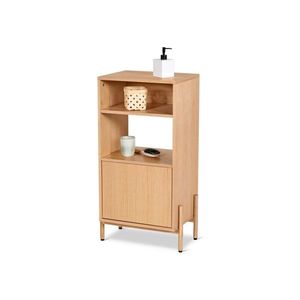 Kúpeľňová skrinka s drevenou dyhou vyobraziť