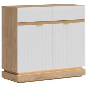 Komoda Milton ML02 dub crem torro biela vyobraziť