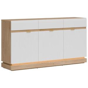 Komoda Milton ML03 dub crem torro biela vyobraziť