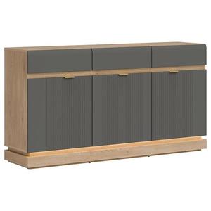 Komoda Milton ML03 dub crem torro sivý vyobraziť