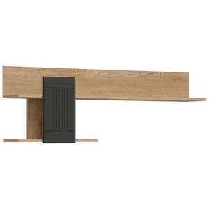 Polička Milton ML10 dub crem torro antracit vyobraziť