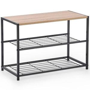 Regál na topánky Memo 2 čierna vyobraziť