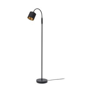 Stojacia lampa Reality »Tommy«, čierna vyobraziť