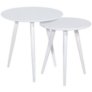 Súprava stolíkov Reda biela vyobraziť