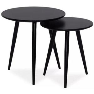 Súprava stolíkov Reda čierna vyobraziť