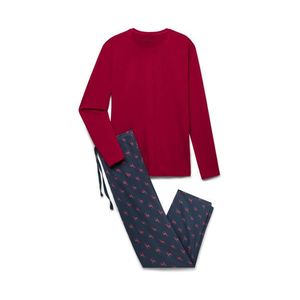 Pyžamo, červeno-modré vyobraziť