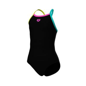 Detské plavky arena Feel Light Drop Back Solid, čierne vyobraziť