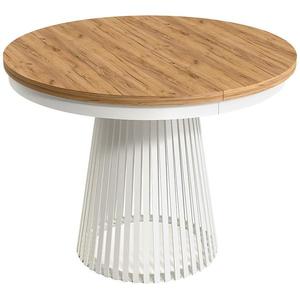 Rozkladací stôl Garda Biela/Kraft Zlatý vyobraziť