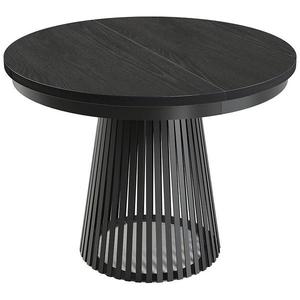 Rozkladací stôl Garda čierna/čierne drevo vyobraziť