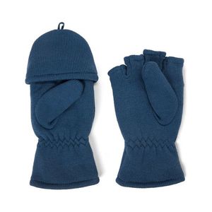 Detské palčiaky z pleteného flísu s príklopkou vyobraziť