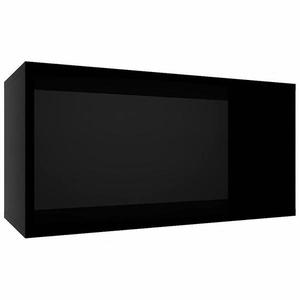 Závesná polička Izumi-11-BL čierna mat vyobraziť