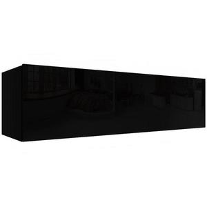 Závesná skrinka Izumi-43-BL čierna mat/lesk vyobraziť