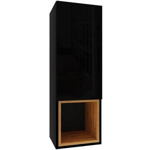 Závesná skrinka Izumi 3 BL-DC čierna mat/lesk/artisan vyobraziť