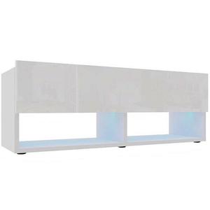 TV stolík Izumi 105 WH biela mat/lesk vyobraziť