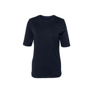 Tričko s polodlhým rukávom, tmavomodré vyobraziť