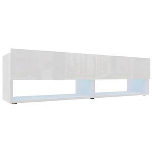 TV stolík Izumi 140 WH biela mat/lesk vyobraziť