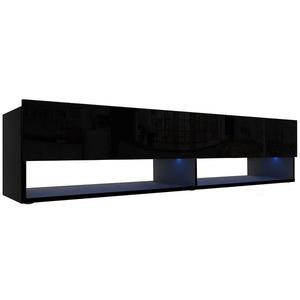TV stolík Izumi 175 BL čierna mat/lesk vyobraziť