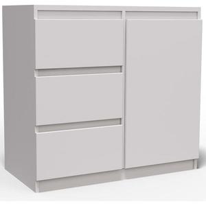 Komoda Merg 3S1F biela vyobraziť
