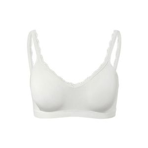 Bezšvová mäkká podprsenka, biela vyobraziť