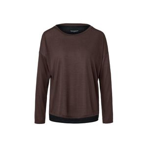 Športové tričko 2 v 1, hnedé vyobraziť