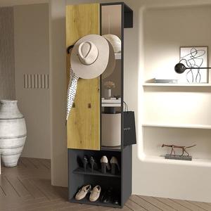 Predsieňový nábytok Sivaro čierna/artisan vyobraziť