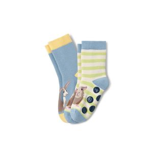 Detské protišmykové ponožky, 2 páry vyobraziť