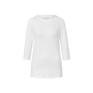 Tričko s trojštvrťovými rukávmi, biele vyobraziť