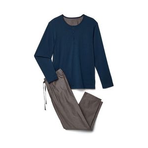 Pyžamová súprava s tkanými nohavicami vyobraziť