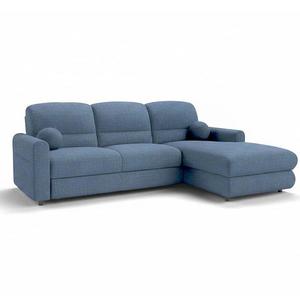 Rohová sedacia súprava Fiord P Rebel 11 modrá vyobraziť