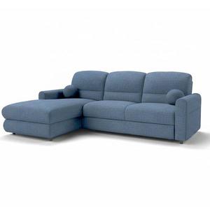 Rohová sedacia súprava Fiord L Rebel 11 modrá vyobraziť