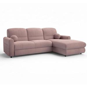 Rohová sedacia súprava Fiord P Rebel 7 ružový vyobraziť