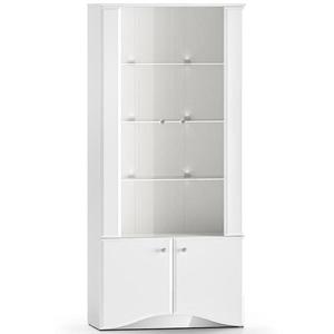 Vitrína Glamour 01 Biela Lesk vyobraziť