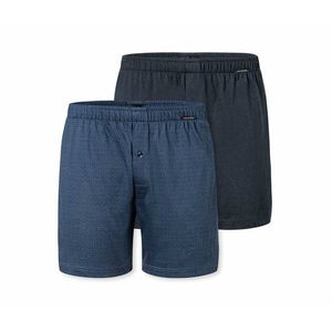 Džersejové boxerky SCHIESSER, 2 ks, modrá potlač vyobraziť