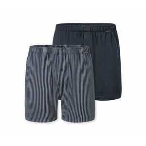 Džersejové boxerky SCHIESSER, 2 ks, modré pásiky vyobraziť