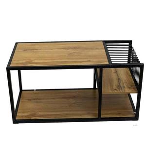 Konferenčný Stolík Pmc-2511 Prírodná/Čierna vyobraziť