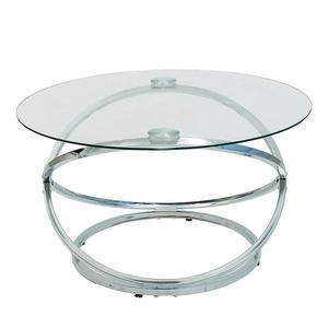 Konferenčný Stolík Pmc-24015 Chróm/Sklo vyobraziť