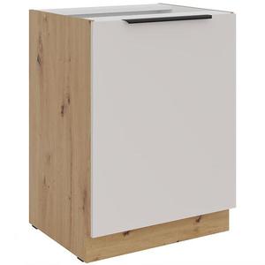 Kuchynská skrinka Solea cashmere/artisan 60D 1F BB vyobraziť