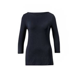 Tričko s trojštvrťovými rukávmi, námornícke modré vyobraziť